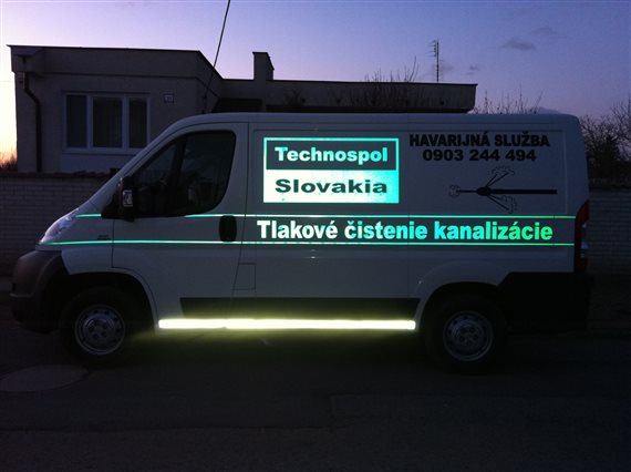 reklama na auto - reklamny polep